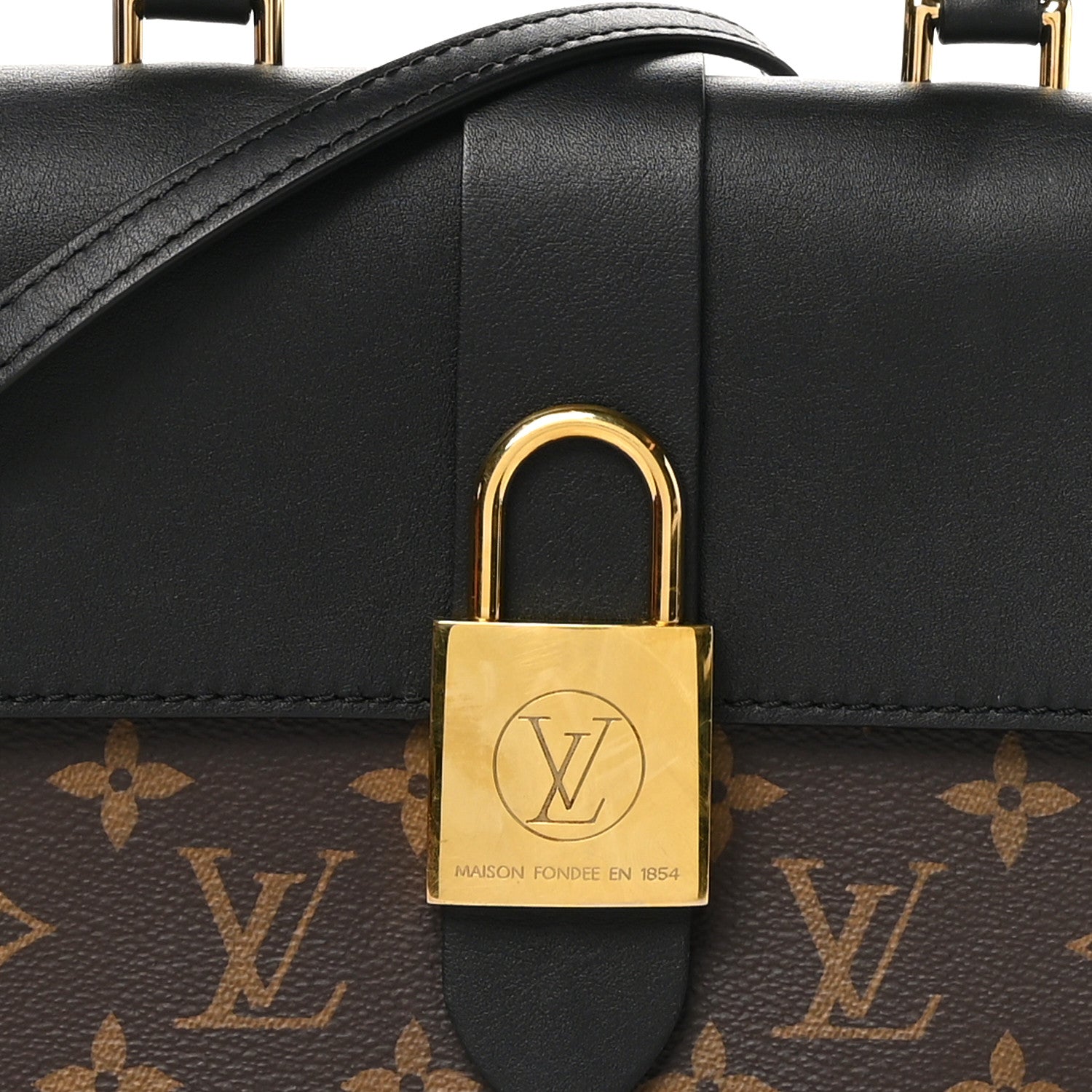 Louis Vuitton Monogram Locky BB Black 8 of 11