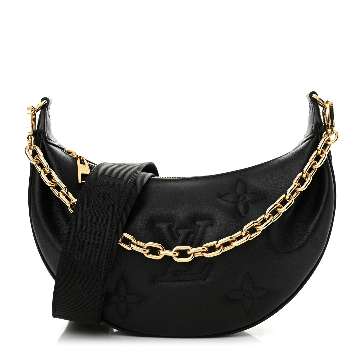 Louis Vuitton Calfskin Bubblegram Over The Moon Black 1 of 9