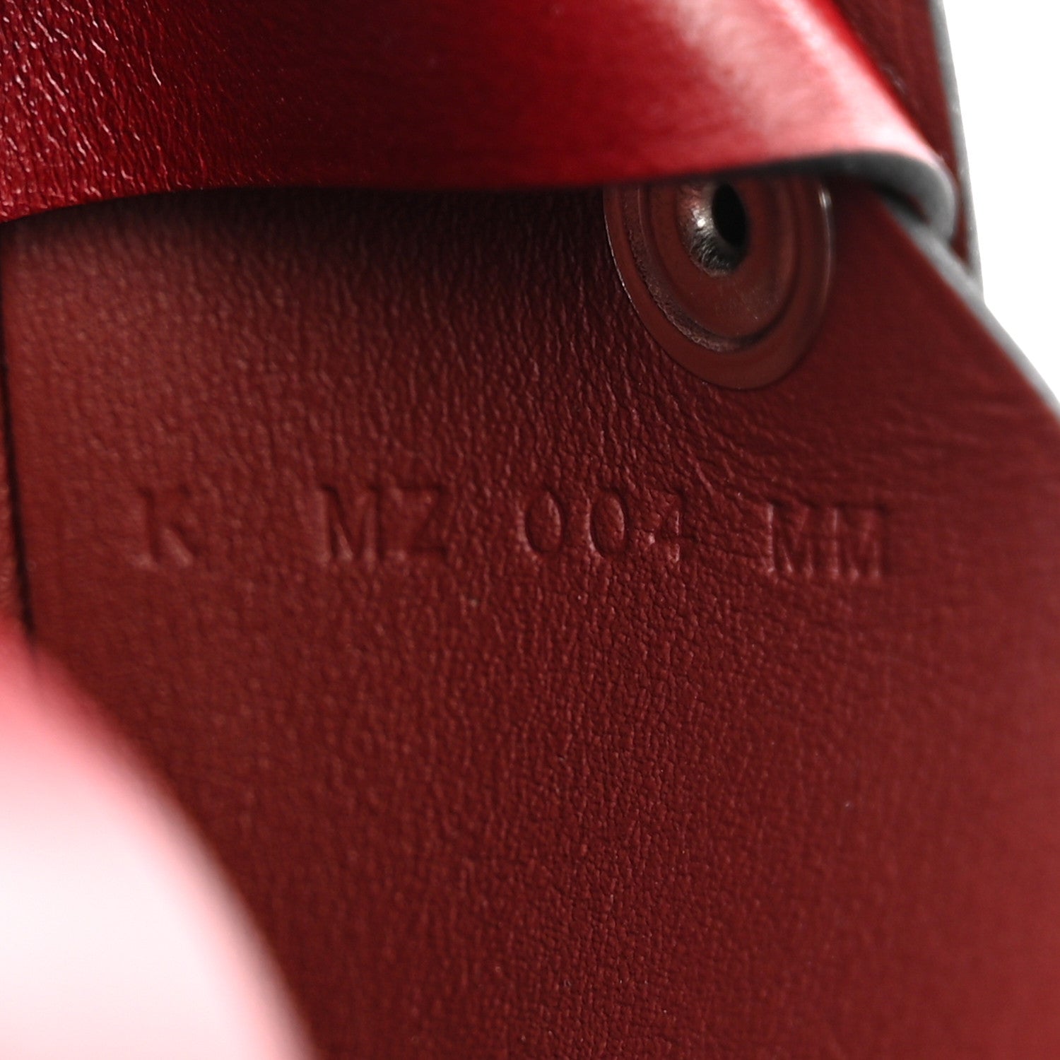 Hermes Box Calvi Card Case Rouge H 7 of 10