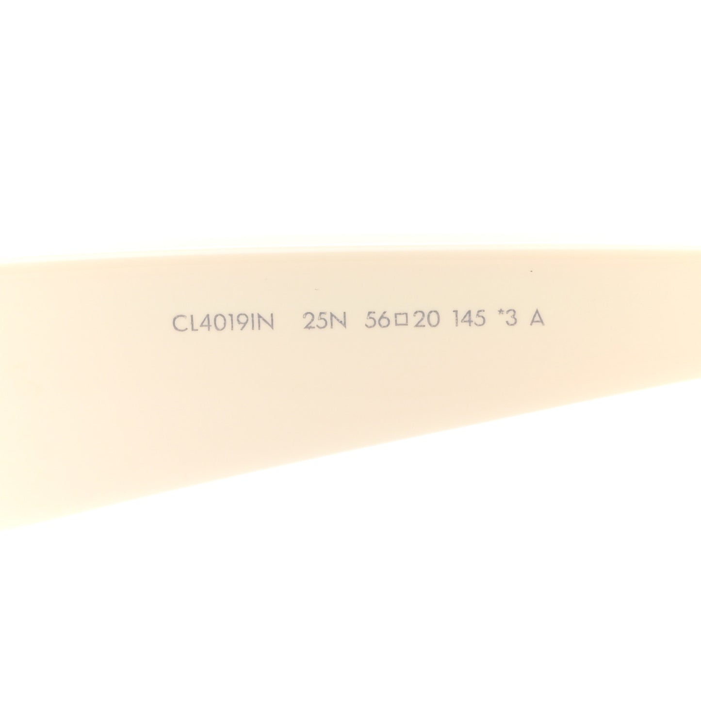 Acetate Cat Eye Sunglasses Ivory