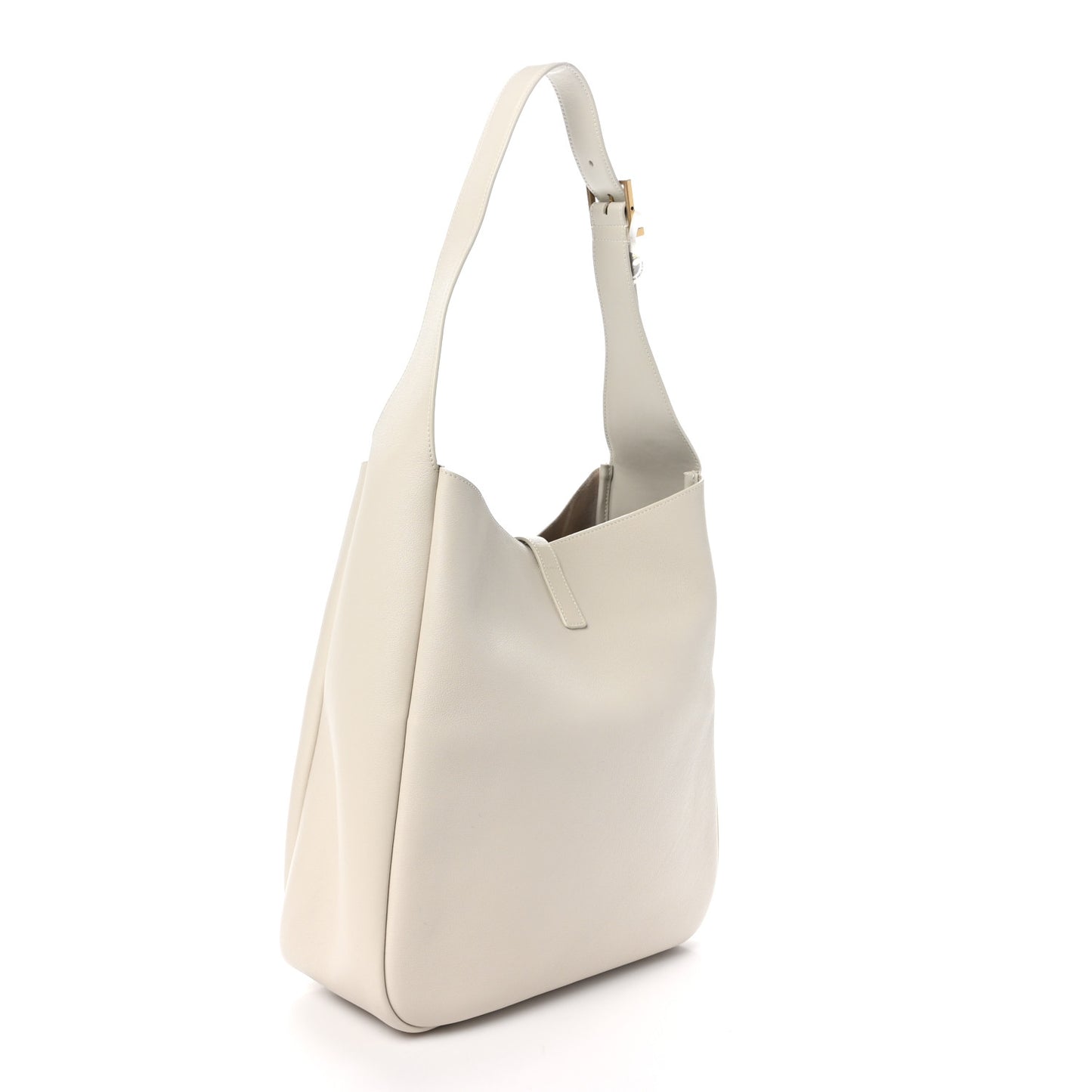 Smooth Calfskin Large Le 5 A 7 Soft Hobo Blanc Vintage
