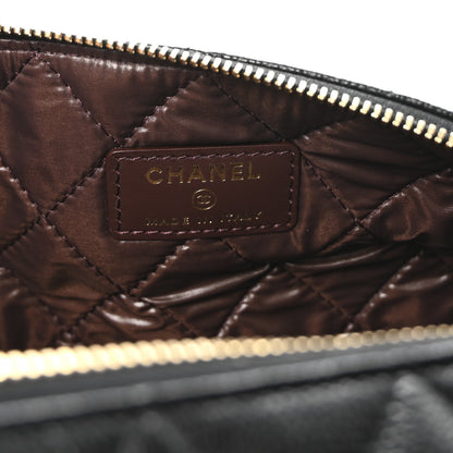 Chanel Caviar Quilted Cosmetic Case Black 6 of 8