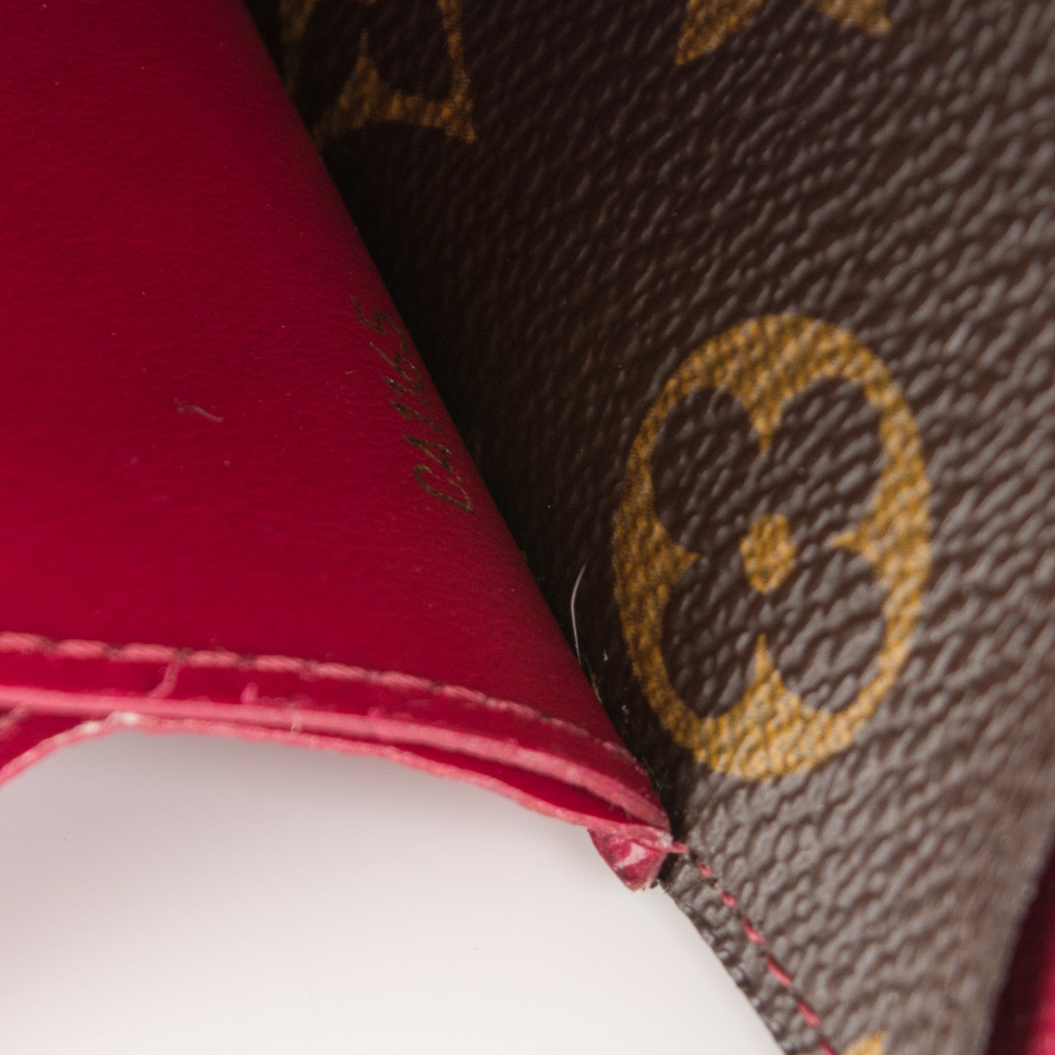 Louis Vuitton Monogram Emilie Wallet Fuchsia 7 of 7