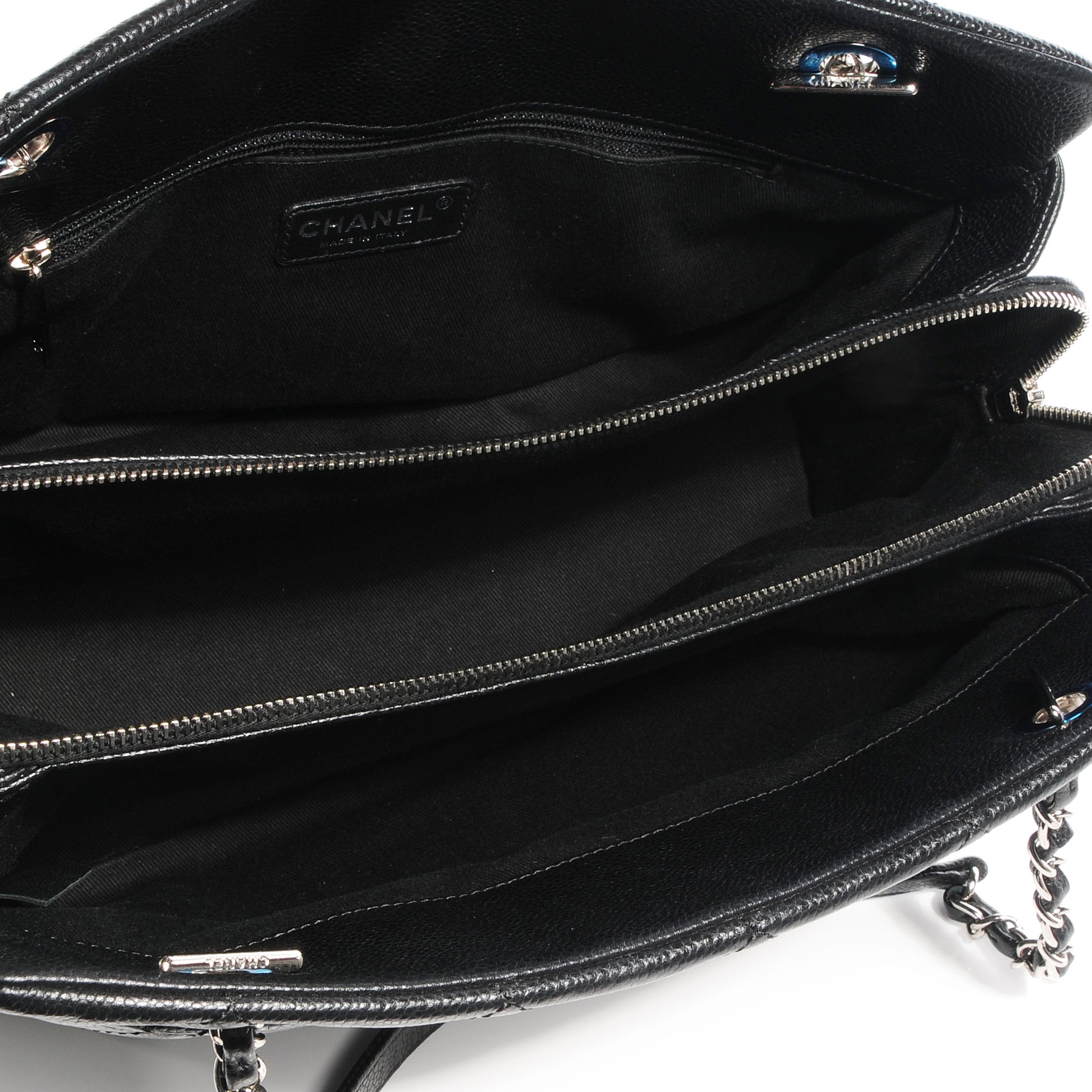 Chanel Caviar CC Timeless Tote Black 6 of 8
