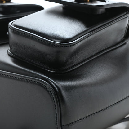 Gucci Calfskin Bamboo Backpack Black 10 of 10