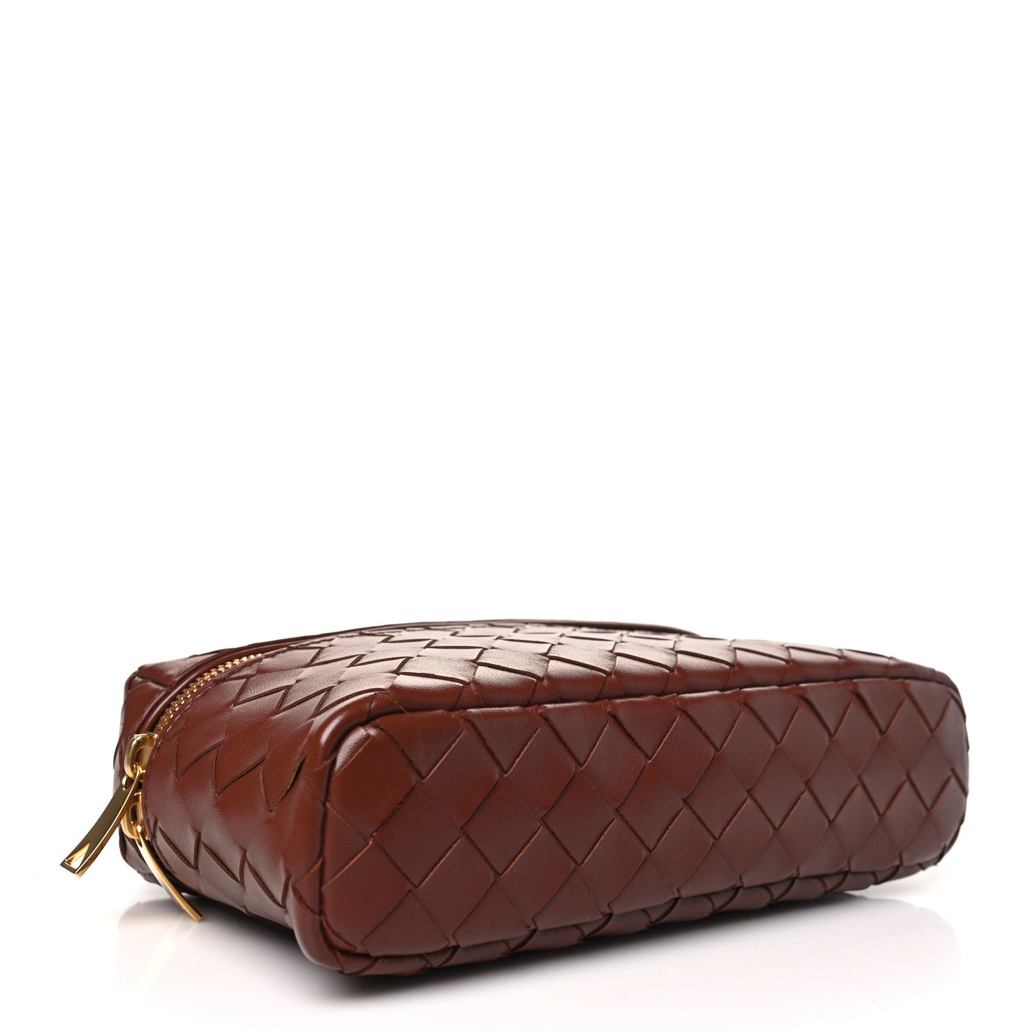 Bottega Veneta Nappa Intrecciato Bang Bang Vanity Case Sapele 4 of 10