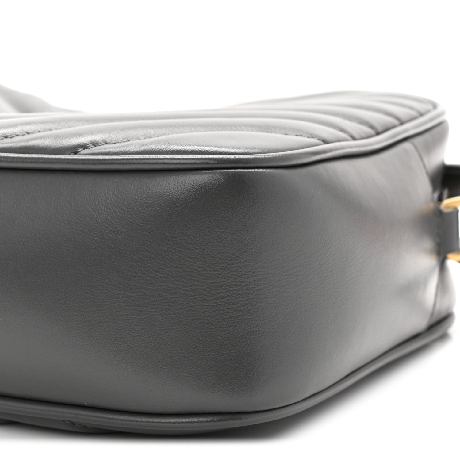 Saint Laurent Calfskin Matelasse Monogram Lou Camera Bag Storm 10 of 11