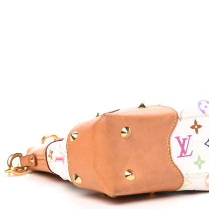 Louis Vuitton Monogram Multicolor Judy MM White 7 of 9
