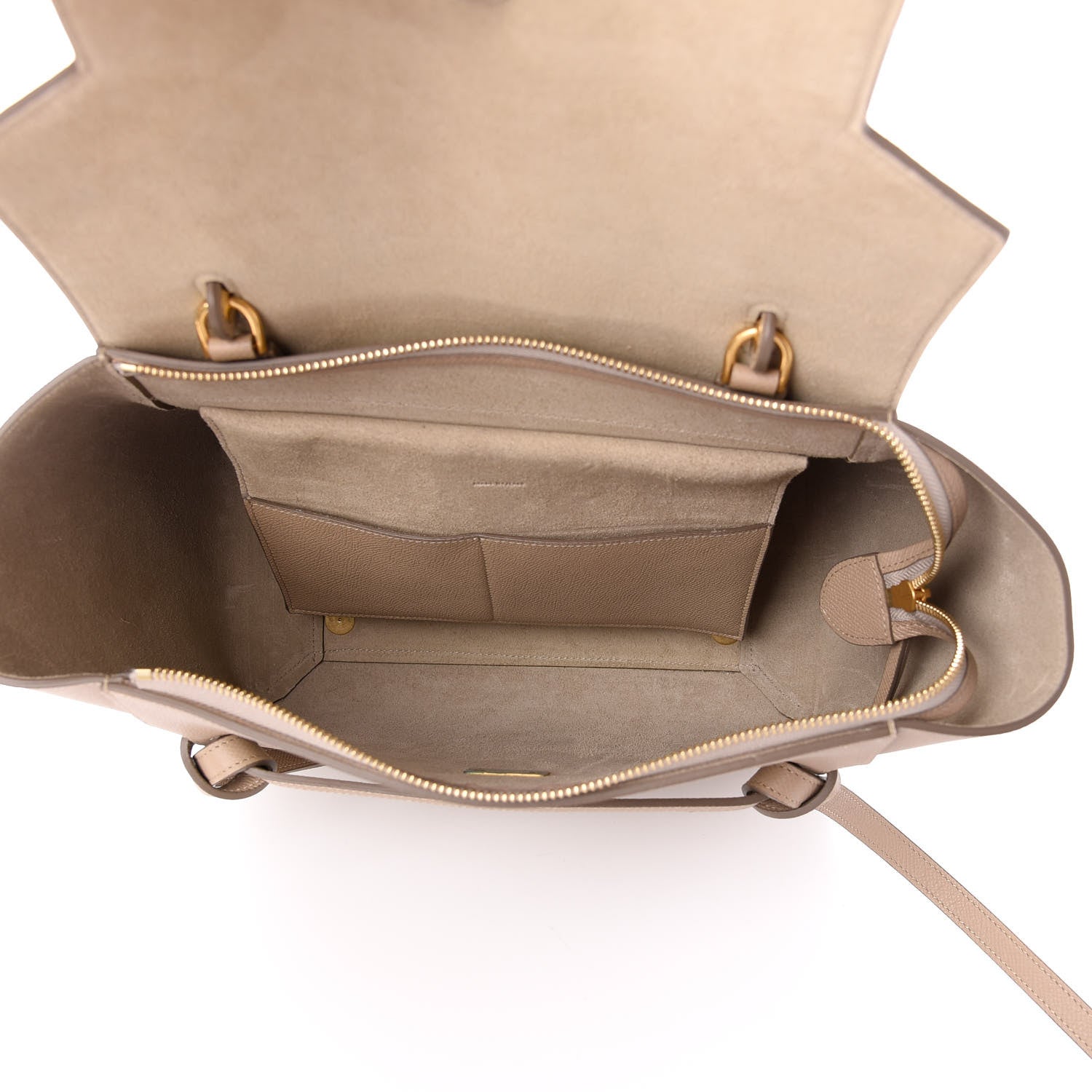 Celine Grained Calfskin Mini Belt Bag Light Taupe 5 of 9