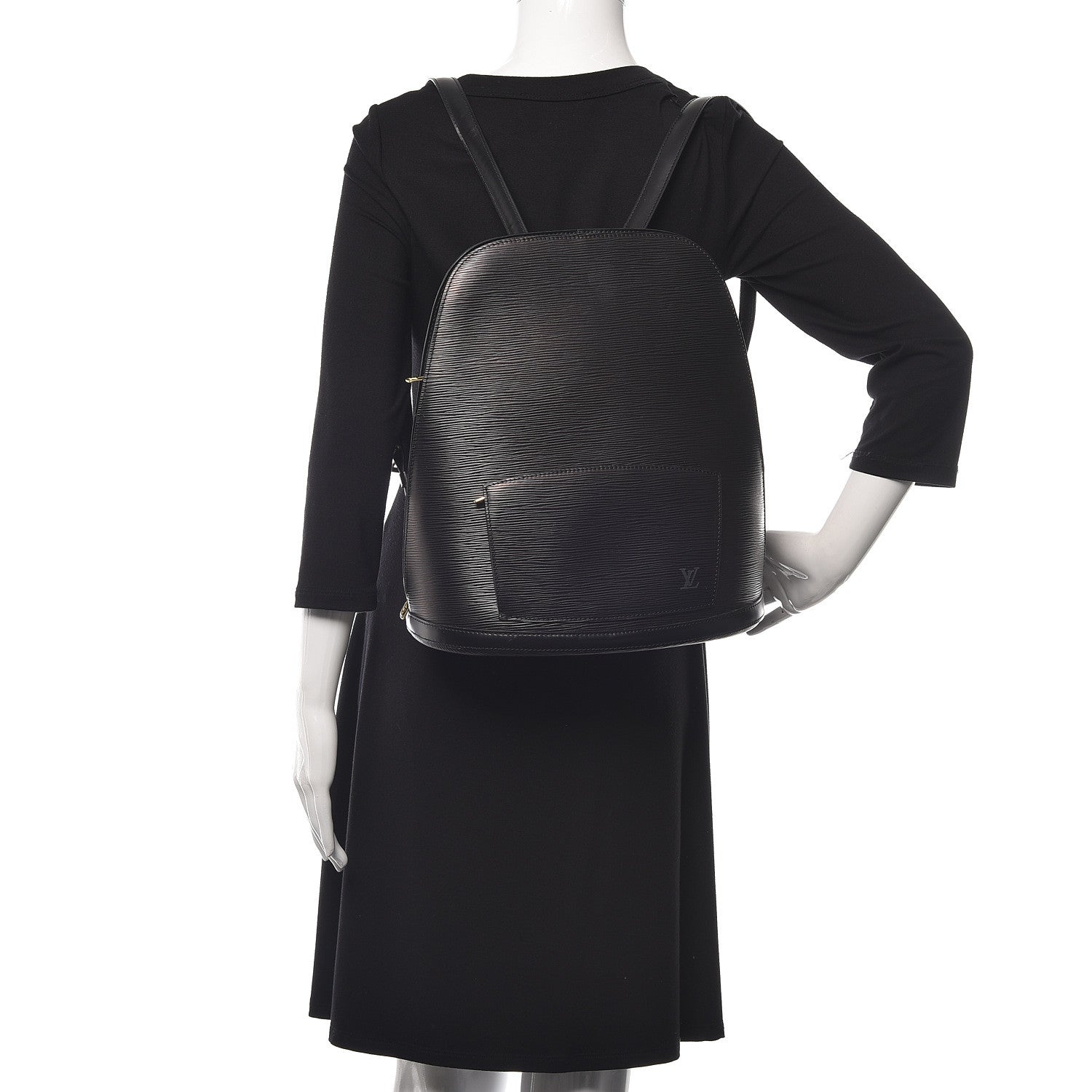 Louis Vuitton Epi Gobelins Backpack Black 2 of 10