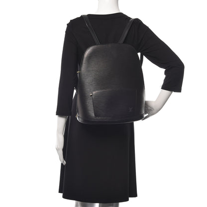 Louis Vuitton Epi Gobelins Backpack Black 2 of 10