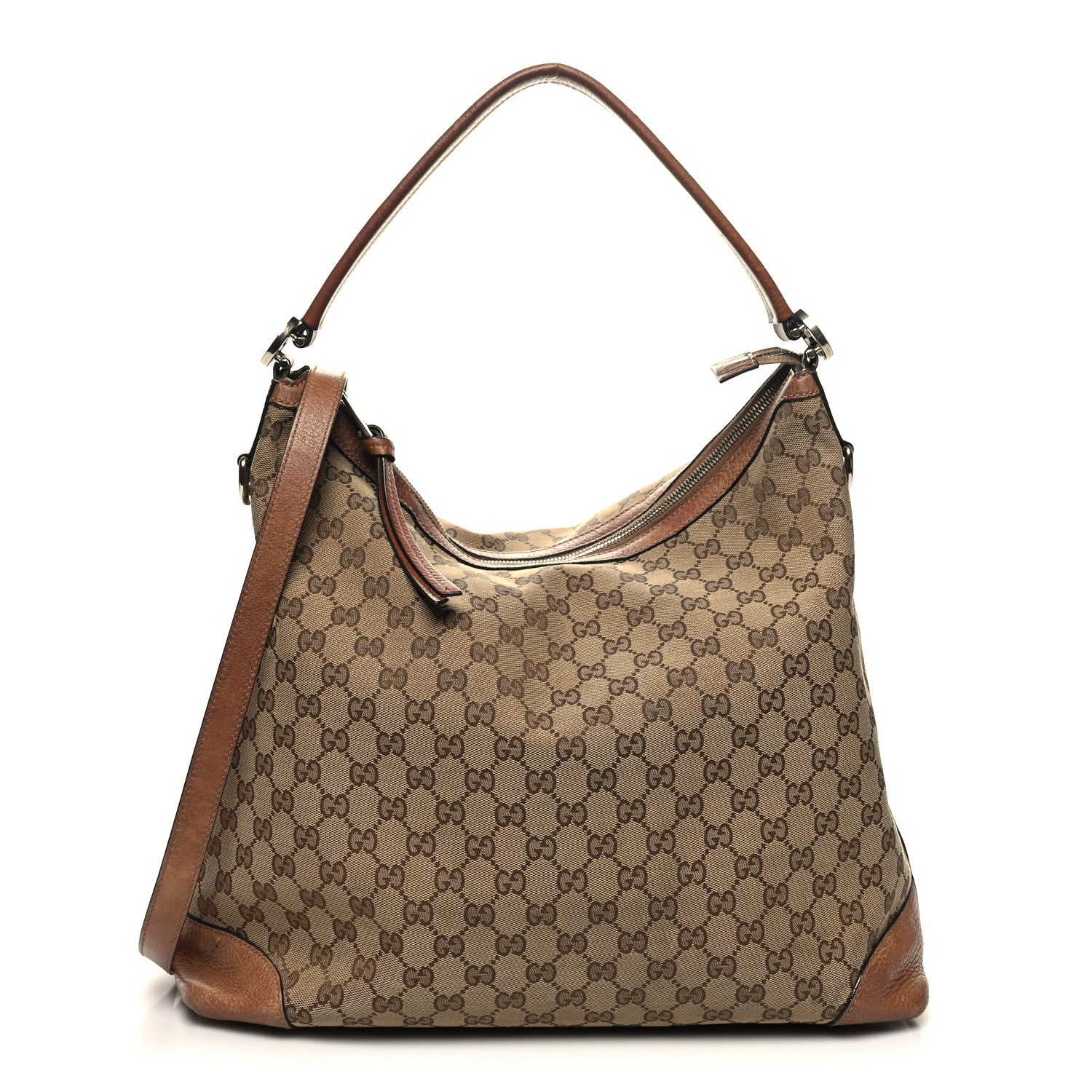 Gucci Monogram Medium Miss GG Hobo Light Cuir 1 of 14
