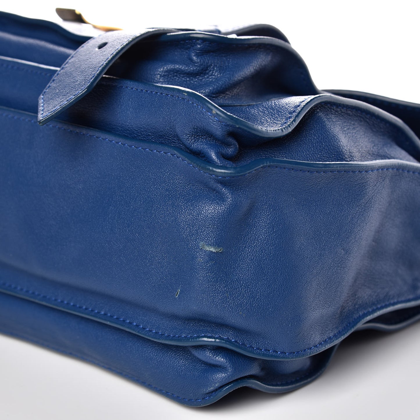 Lambskin Medium PS1 Satchel Royal Blue