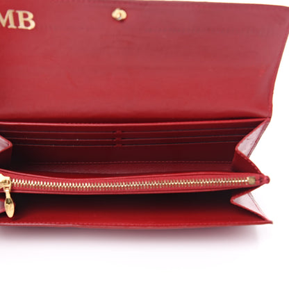 Louis Vuitton Vernis Sarah Wallet Pomme D'Amour 5 of 11