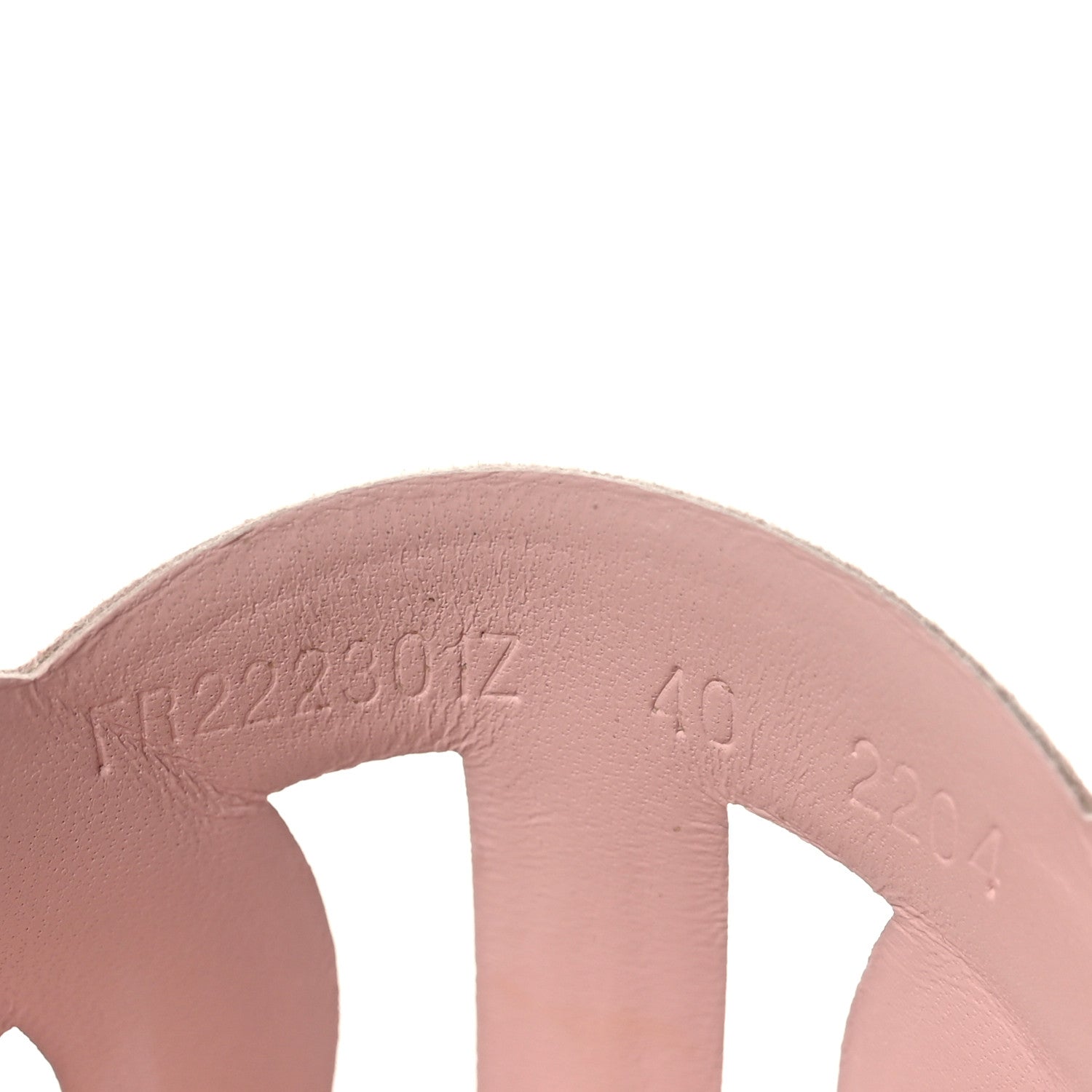 Hermes Suede Goatskin Extra Sandals 40 Rose Opaline 6 of 8