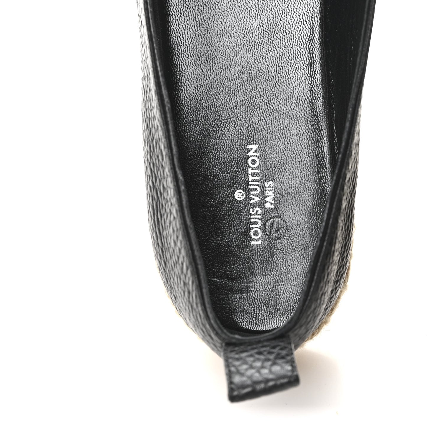 Calfskin Tropical Bloom Espadrille Flat 40 Black