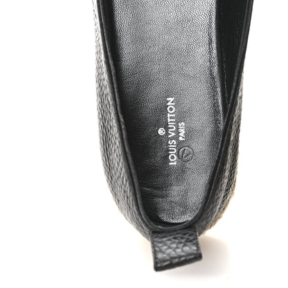 Louis Vuitton Calfskin Tropical Bloom Espadrille Flat 40 Black 8 of 9