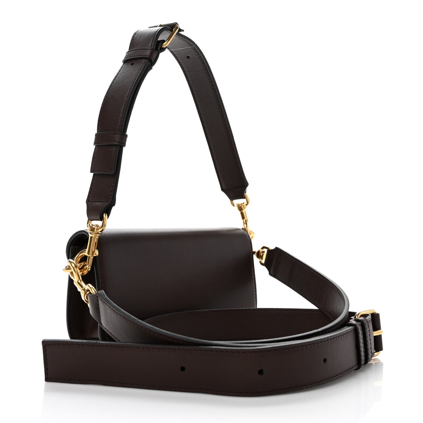 Smooth Calfskin Vlogo Mini Loco Crossbody Bag Fondant