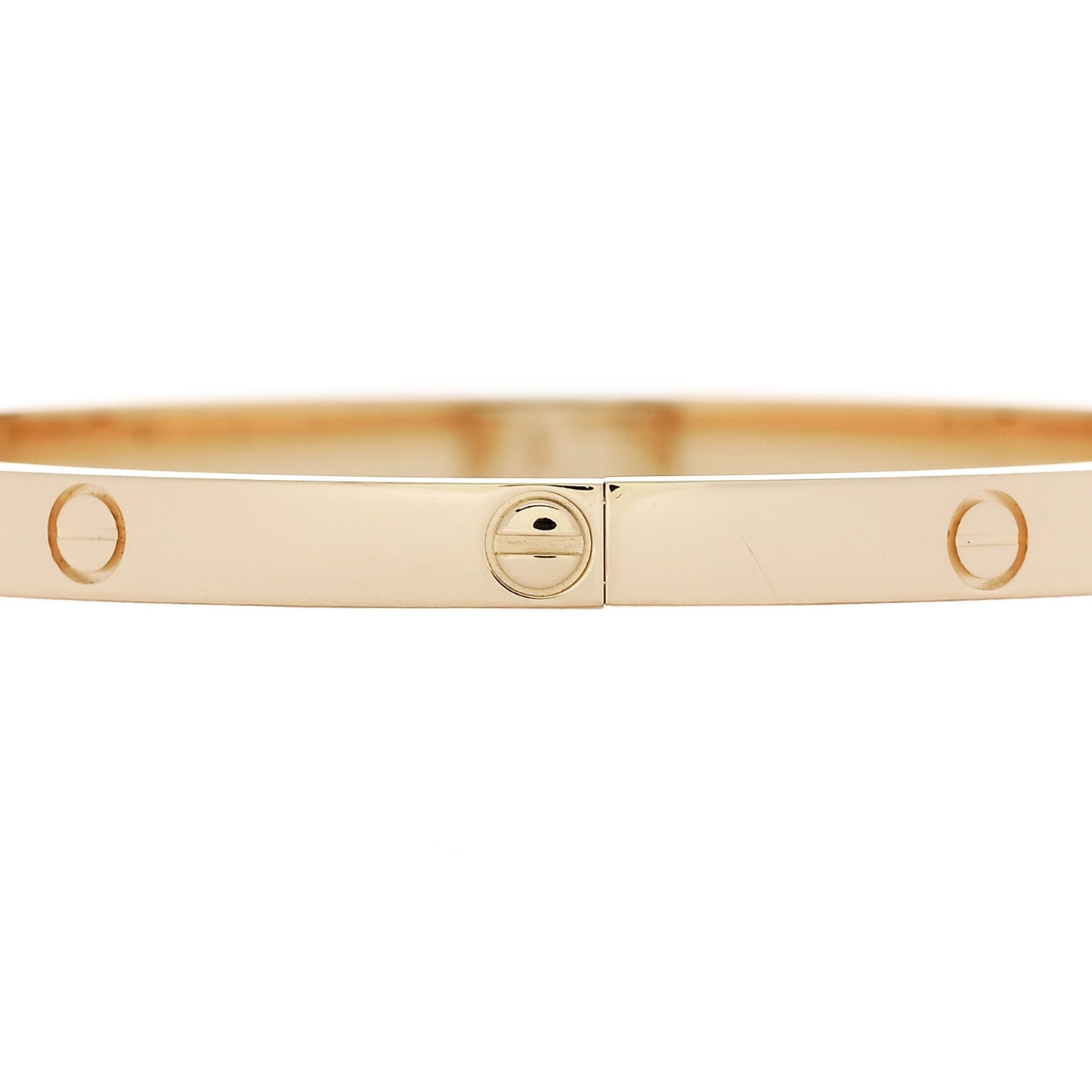 18K Yellow Gold Small LOVE Bracelet 16