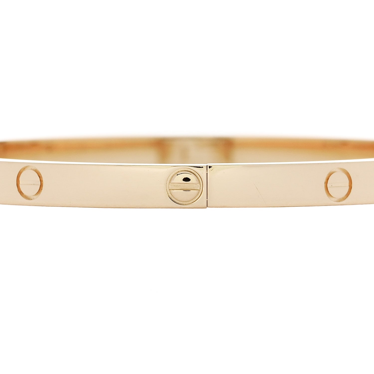 Cartier 18K Yellow Gold Small LOVE Bracelet 16 4 of 8