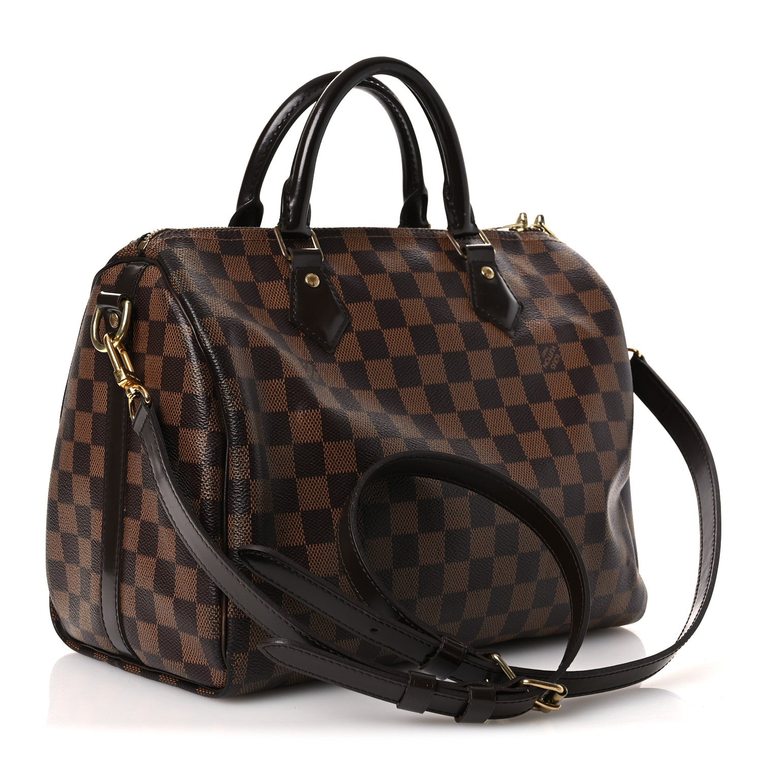 Louis Vuitton Damier Ebene Speedy Bandouliere 30 3 of 16