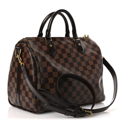 Louis Vuitton Damier Ebene Speedy Bandouliere 30 3 of 16