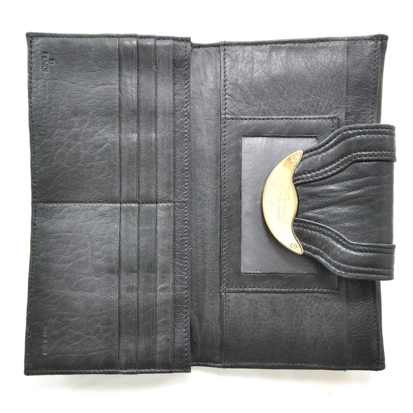 Nappa Nuvolata Spy Continental Wallet Black