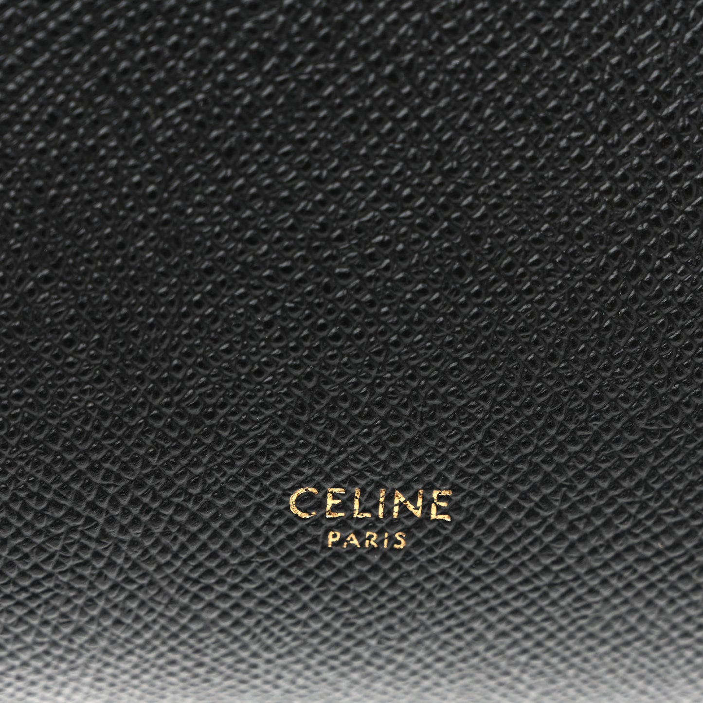 Grained Calfskin Micro Belt Bag Black