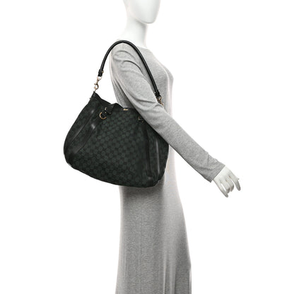 Gucci Monogram Medium Abbey Convertible Tote Dark Green 2 of 11