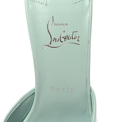 Christian Louboutin Nappa Me Dolly 100 Sandals 41.5 Iceberg 8 of 9