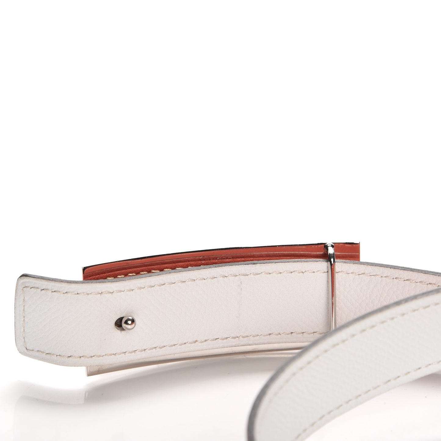 Epsom Swift 24mm Sydney Belt 80 White Rouge Corail