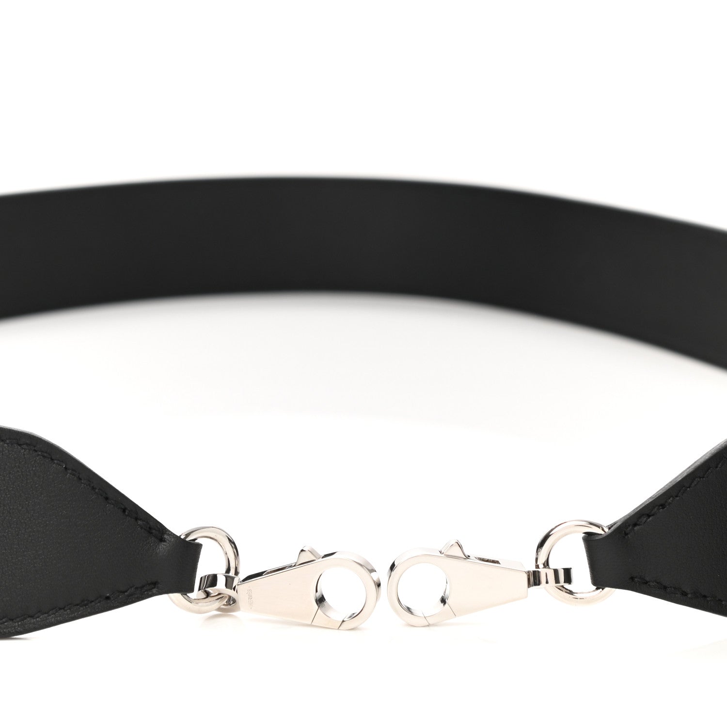 Hermes Swift 38mm Etiquette Shoulder Strap Black 7 of 7