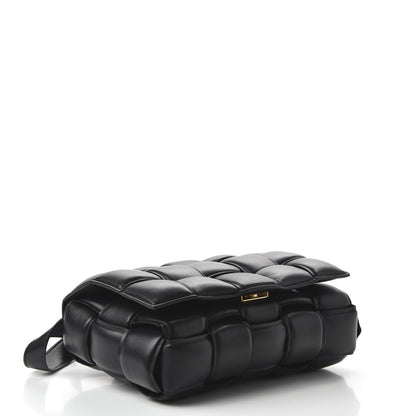 Bottega Veneta Nappa Maxi Intreccio Padded Cassette Crossbody Bag Black 4 of 9
