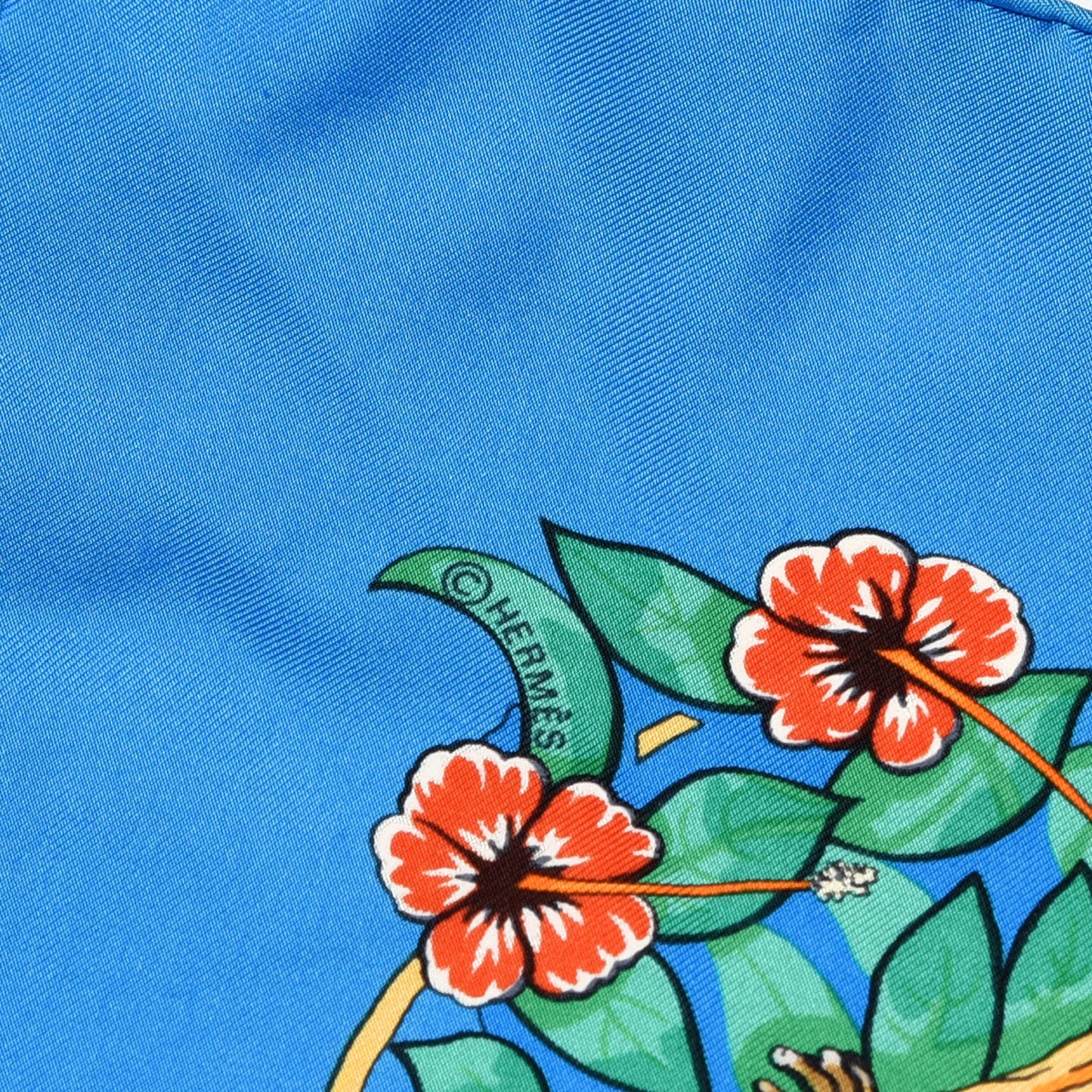 Silk Jungle Love Scarf 90