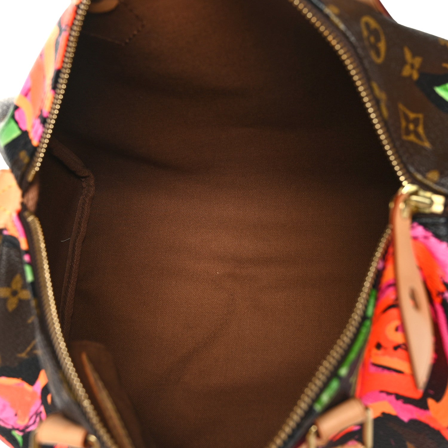 Louis Vuitton Monogram Roses Speedy 30 5 of 11