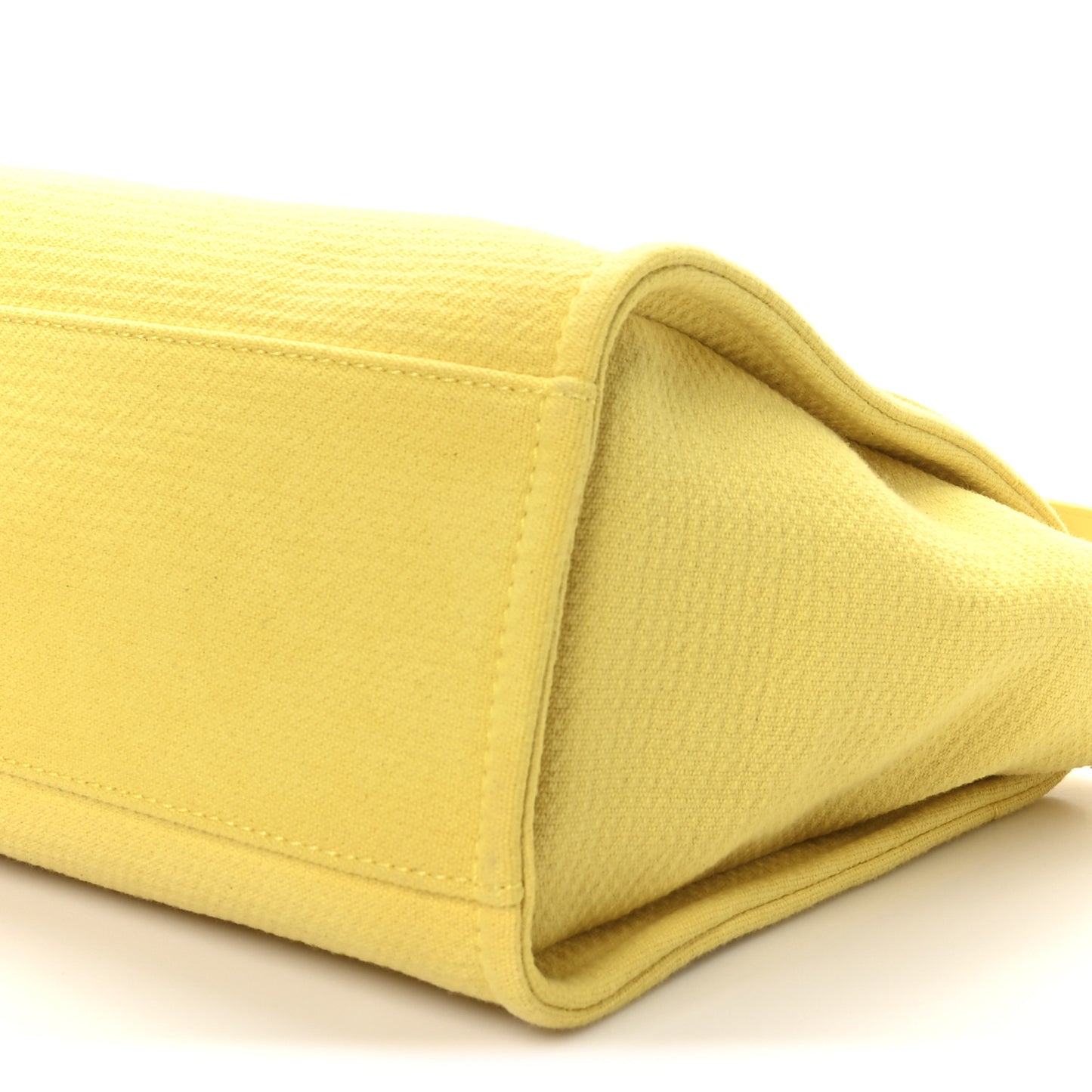 Mixed Fibers Small Deauville Tote Yellow