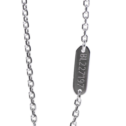 Van Cleef & Arpels 18K White Gold Diamond Large Fleurette Pendant Necklace 15 of 18