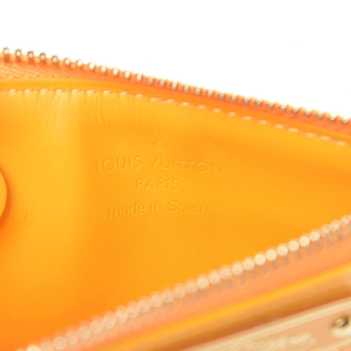 Vernis Key Pouch Jaune Passion