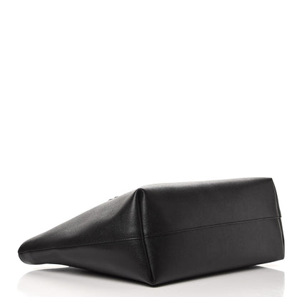 Fendi Vitello Elite Cuoio Monster Buggies Medium Roll Tote Black Multicolor Blue Cobalto 4 of 8