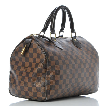 Louis Vuitton Damier Ebene Speedy 30 3 of 22