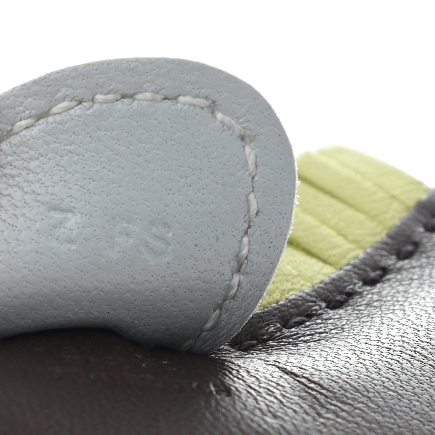 Hermes Milo Lambskin Grigri Rodeo Horse Bag Charm PM Rouge Sellier Jaune Bourgeon Bleu Brume 3 of 5