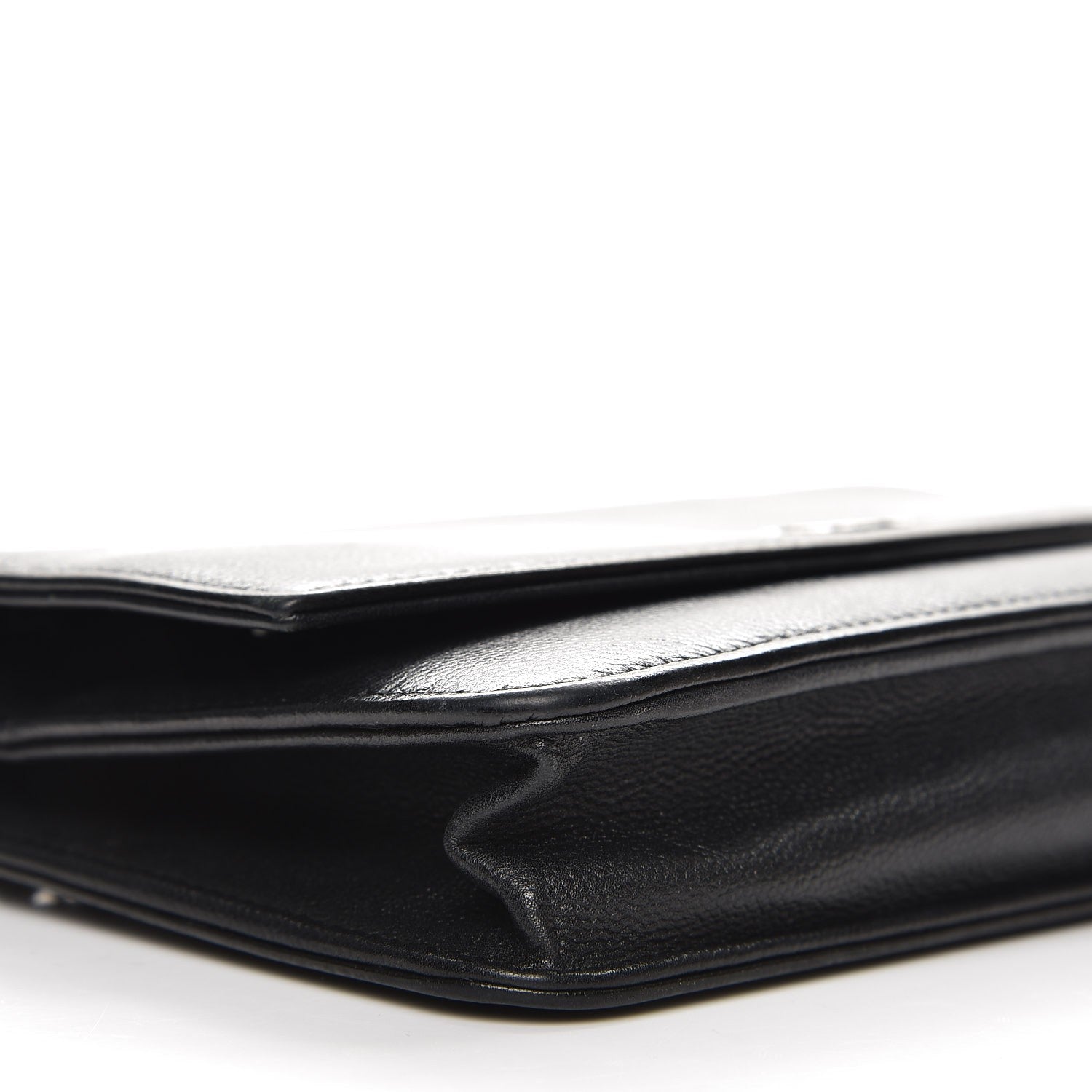 Chanel Caviar Sevruga Wallet On Chain WOC Black 10 of 12