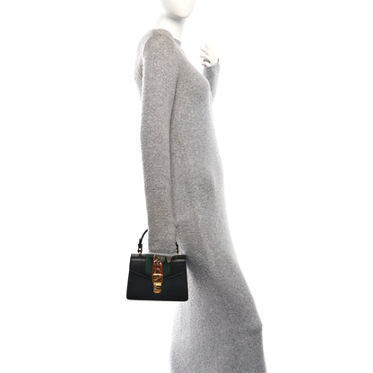 Gucci Calfskin Small Sylvie Shoulder Bag Brown 2 of 10
