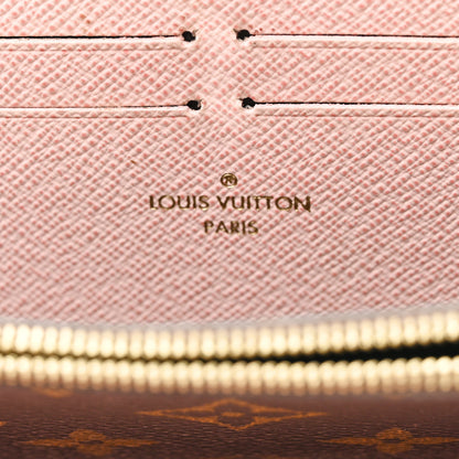 Louis Vuitton Monogram Clemence Wallet Rose Ballerine 6 of 10