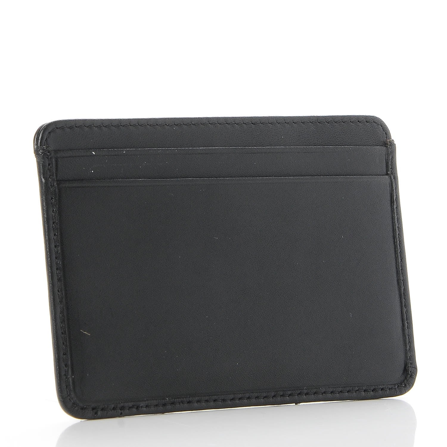 Chanel Calfskin Quilted Cambon Card Holder Black 3 of 8