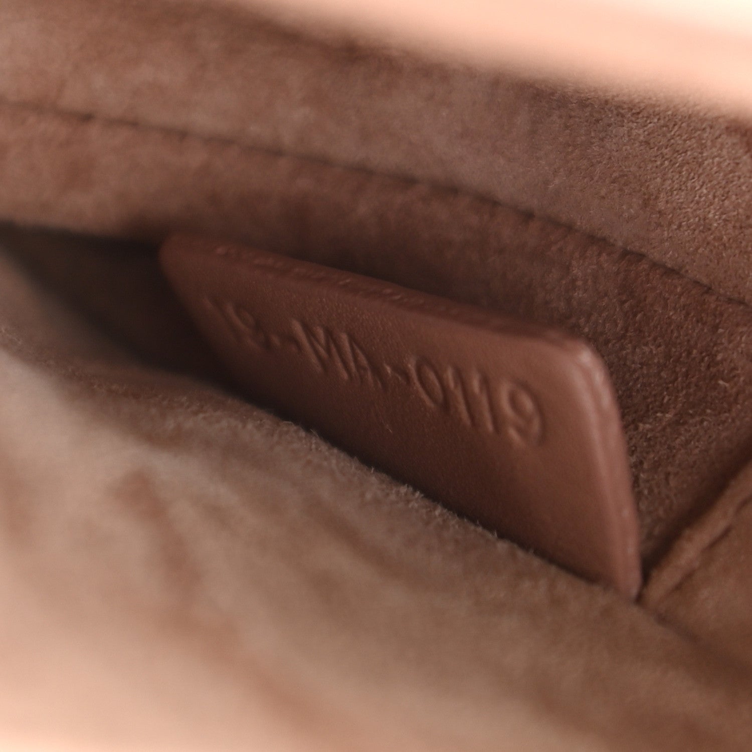 Christian Dior Calfskin Mini Saddle Bag Blush 7 of 9