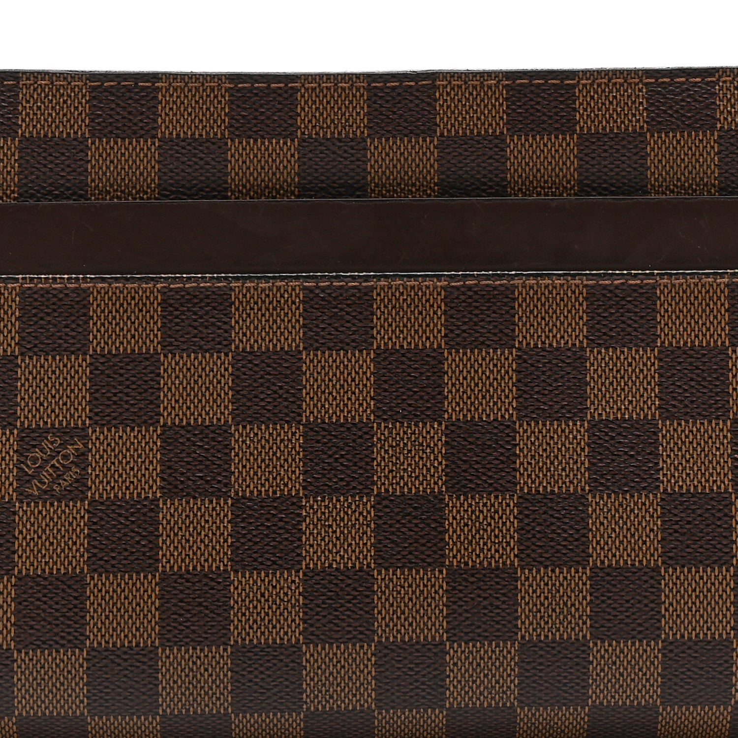 Louis Vuitton Damier Ebene Pochette Saint Louis Clutch 8 of 10