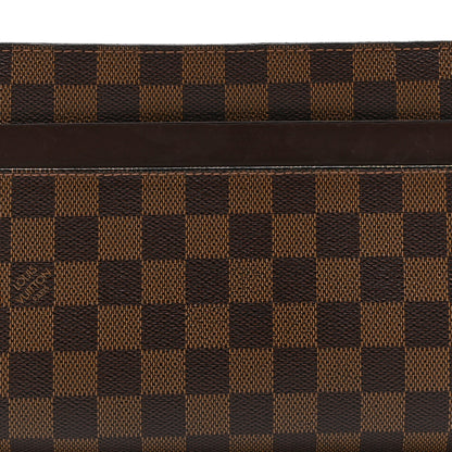 Louis Vuitton Damier Ebene Pochette Saint Louis Clutch 8 of 10