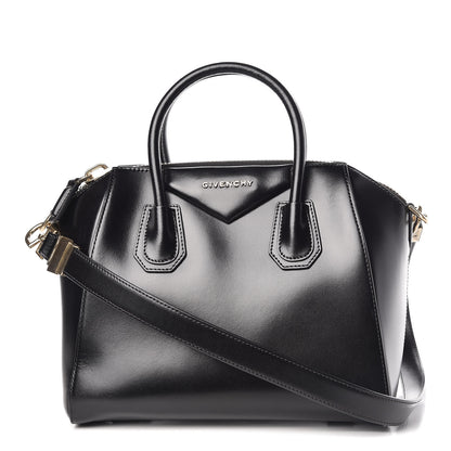 Givenchy Shiny Lord Calfskin Small Antigona Black 1 of 10