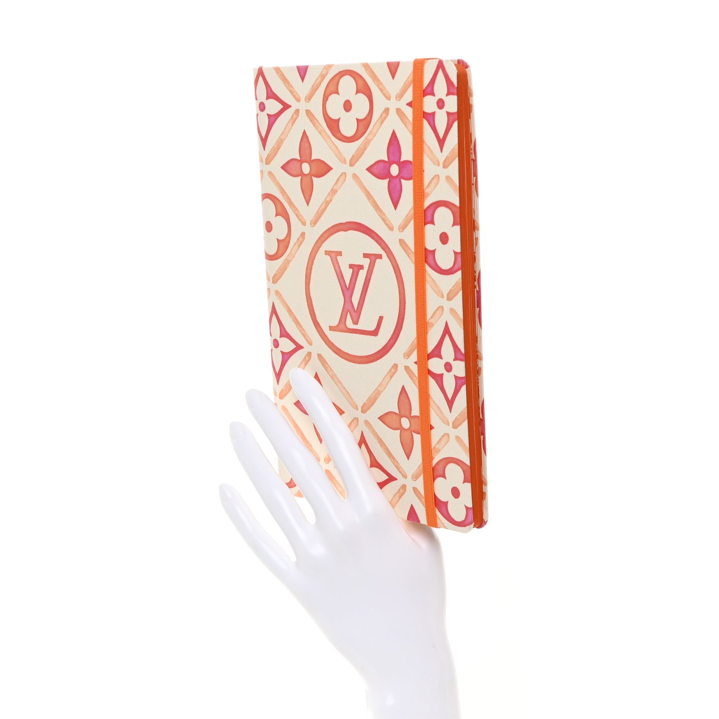 Monogram Watercolor Aquarelle Notebook White